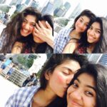 Sai Pallavi Instagram - Sister lou😘 #byebyesingapore ❤️