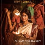 Sai Pallavi Instagram - Wishing you all a Very #HappyDiwali - Team #ShyamSinghaRoy 🔱 Natural 🌟@nameisnani @krithi.shetty_official @madonnasebastianofficial @rahulsankrityan @mickeyjmeyerofficial @niharikaent #SSRonDEC24th