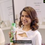Samantha Instagram - Did you hear that? 4 weeks are all you need to accomplish your dream of 50% less hairfall! And I know it cos' I have taken the challenge myself! I swear by the goodness of Dabur Vatika Enriched Coconut Hair Oil packed with 10 additional herbs which helped me reduce 50% hair fall in 4 weeks. So cool !! Even @taapsee is gearing up for the challenge and meanwhile, you can take the challenge right away and reap its benefits in just 4 weeks. @daburvatikahaircareindia #Vatika4WeekChallenge #DaburVatika #DaburVatikaHaircare #Challenge #HealthyHair #hairgoals