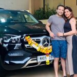 Sameksha Instagram – Your love is the biggest gift of my life my love @itsshaeloswal …. Still thankyou so much for this advance birthday gift. You always give me everything chhappar faad ke. Love you always baby ❤️ #mercedesbenz #gls450 #birthdaygift Worli Seaface