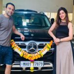 Sameksha Instagram - Your love is the biggest gift of my life my love @itsshaeloswal …. Still thankyou so much for this advance birthday gift. You always give me everything chhappar faad ke. Love you always baby ❤️ #mercedesbenz #gls450 #birthdaygift Worli Seaface