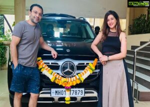 Sameksha Instagram - Your love is the biggest gift of my life my love @itsshaeloswal …. Still thankyou so much for this advance birthday gift. You always give me everything chhappar faad ke. Love you always baby ❤️ #mercedesbenz #gls450 #birthdaygift