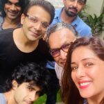 Sameksha Instagram - We always wanted to tell stories, stories of you and me, mostly in front of camera but this time we are behind the camera with our new production. Blessed to have #Nassar Sir onboard with us , played my father in few movies and now he is there as a father figure 🙏🏻 #SSOproductions @itsshaeloswal @theopeniris @kwatranaveen @sidmenon1