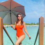 Sameksha Instagram – 🧡❤️⛱ #maldives #beach #bikini #summertime Maldives