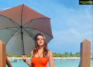 Sameksha Instagram - 🧡❤️⛱ #maldives #beach #bikini #summertime Maldives