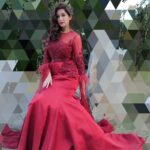 Sameksha Instagram - Three things a woman wants , a beautiful red dress, red wine and red lipstick to make any occasion special #pressconference #ishaara Designed by : @prakritichawla_official