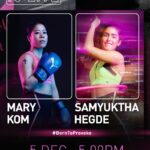Samyuktha Hegde Instagram - PRIDE OF OUR COUNTRY ❤ Don’t forget to tune in to the IG Live that’s going to be a whole lot of badass with the world champ @mcmary.kom and myself on the 5th of December at 5PM #BornToProvoke @pumaindia #PUMAfam