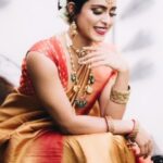 Samyuktha Hegde Instagram - This song hits differently ❤ #festivelook #dussera #sendingpositivevibes #ethniclook #sareenotsorry