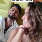 Samyuktha Hegde Instagram - My bestfriend isn't on instagram so tried the flirting trend on him! How do you think it went ? . . . Ps: Comment and let me know if you want more of these trending videos #trending #flirtingchallenge #bestfriend #instareels