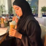 Sana Khan Instagram - Hijab on your head has thousand times more beauty than a crown on a queens head 🙌🏻 . . . . #sanakhan #anassaiyad #sanaanas #hijab #islamicreminder