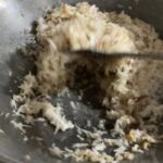 Sana Khan Instagram - Caramelised banana dry fruits dessert🤤 Ingredients: Ghee Banana Almonds,cashews & raisins Sugar Grated coconut How to make: Take a big vessel add ghee & grated coconut n keep stirring till it turn golden brown. Then remove the mix in a plate. Add lil more ghee in the leftover ghee n add dry fruit mixture of Almonds, cashews & raisins. Stir a little than remove it n keep in another plate. Add lil more ghee n mix it with chopped bananas & sugar be careful while u stir so tht u don’t smash the bananas. After add both the mixtures of dry fruits & grated coconut keep it on medium flame for 5/10 mins and it’s ready to eat. . . Thank you to my saasu Ammi for teaching me this ❤️😘 . . #sanakhan #dessert #anassaiyad #sanaanas #lovinit #dryfruits #banana #