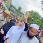 Sana Khan Instagram - So much of love ❤️ Bas Allah is mohabbat ko baaki rakhen🤲🏻 . . . . #sanakhan #anassaiyad #sanaanas #happyindependenceday #75th #proudindian #proudhijabi #hijabigirl