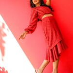 Sanchita Shetty Instagram - Acceptance comes with the right knowledge.. Sanchita quotes 🌷 Photograher : @royale_dharma 📸📸 Designer : @slayofficialstudio @simarvinodh Styled : @ramolaakrishnaraj Jwellery : @rajianand Assisted : @dhina_.dayal #sanchita #sanchitashetty #spreadlovepositivity ❤️