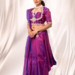 Sanchita Shetty Instagram – Keep Smiling, purple love 💜🕉

Photography : @rahuldev1177 📸📸

Designed & styled by : @slayofficialstudio 
@simarvinodh 

Hair makeup by : @makeupandhairbyrehana & @makeoverbyimti 

#sanchita #sanchitashetty 
#spreadlovepositivity ❤️