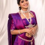 Sanchita Shetty Instagram – Keep Smiling, purple love 💜🕉

Photography : @rahuldev1177 📸📸

Designed & styled by : @slayofficialstudio 
@simarvinodh 

Hair makeup by : @makeupandhairbyrehana & @makeoverbyimti 

#sanchita #sanchitashetty 
#spreadlovepositivity ❤️