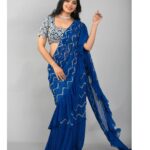 Sanchita Shetty Instagram – Cerulean 💙

Event : #santhoshamawards2021 
Photography : @media9manoj 
Cloths : @issadesignerstudio 
Makeup & hair : @naturalssalon 

#sanchita #sanchitashetty #spreadlovepositivity ❤️