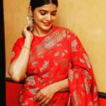 Sanchita Shetty Instagram - ❤️ PC : @saravananveluswamy 📸📸 Wardrobe : @slayofficialstudio @simarvinodh #sareelove #sanchita #sanchitashetty #Spreadlovepositivity ❤️