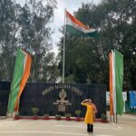 Sanchita Shetty Instagram - Happy Independence Day 🇮🇳 Visited border security force 2020 feb 🙏 Wonderful experience 🙏 #prodtobeindian #jammu #jaihind #jai #bharthmatakijai #sanchitashetty #spreadlovepositivity ❤️ The India - Pakistan Border, Jammu & Kashmir