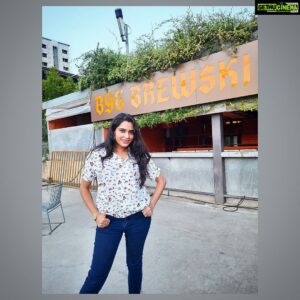 Sangeetha Bhat Instagram - True happiness is... to enjoy the present, without anxious dependence upon the future. ... 💞

Pc: @sudarshan_rangaprasad 😘

#sangeethabhatsudarshan #sangeethabhat
#sangbhat #bygbrewski #bengaluru #karnataka