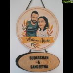 Sangeetha Bhat Instagram – @chitrachaya_official 💕💕😍

Heartfelt thanks to you and the team for such an amazing customized nameplate on wood & the beautiful photo artwork, we loved every bit of it from placing order to receiving it at the doorstep, it was a smooth process… 

This made the entry to our house look more beautiful & artistic…
@sudarshan_rangaprasad

I would definitely recommend @chitrachaya_official to my social media family and my friends. 

If you like to buy customized artwork and gifts on wood check out their page.
#sangeethabhatsudarshan #sangeethabhat #sudarshanrangaprasad 
#chitrachayaofficial #nameplate Bangalore, India