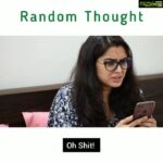 Sangeetha Bhat Instagram - Random thoughts... We experience this everytime we try to do some work, focus, concentrate or get busy with something. It is not a very friendly 👻 👻 ghost 😬😁😁 I'm sure everyone out there would have experienced random thoughts. If so, share your experiences in the comments below and tag your friends too. @sudarshan_rangaprasad 💕 #actor #actress #actresslife #actressforever #actingislife #selflove #selfcare #influencer #instagram #facebook #bengaluru #chennai #india #karnataka #sangeethabhat #sangeethabhatsudarshan #sudarshanrangaprasad #randomthoughts #englishfunnyvideos #funnyvideos #spreadhappiness #spreadkindness #stophateforprofit #spreadlove #spreadpositivity India