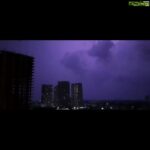 Sangeetha Bhat Instagram - #sangclicks #thunder #lightening #monsoon #naturelover #nature #natureschild #naturevideos #sangeethabhat #omr OMR