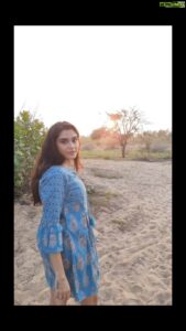 Sangeetha Bhat Instagram - #sangeethabhatreels #sangbhatreels #sangeethabhat #sangeethabhatsudarshan #magic #sunset #actress #naturelover #nature #magicinnature