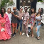 Sanjana Singh Instagram - It is amazing experience working with Golmaal film entire crew , I feel like family everyone is a very positive high energy, director Pon Kumaran sir , I feel blessed to work with him he is a such an amazing person with beautiful heart , mirchi Siva sir such a amazing person with so much positive energy it is amazing experience working with him, working with @actorjiiva sir once again it's really amazing experience, he is very kind nature with the positive energy @rajputpaayal she is a very talented and very beautiful person, @hope.tanya very spiritual , sarvan sir. Dop thank you sir for all the support which you did in shooting spot, a lot more to learn from you sir , our costume designer @suma.rana23 such a beautiful person with so much talent, she always make me look elegant and beautiful, panchu subbu sir, I really love his acting in this movie he is a very spiritual person I really like him so much, Yogi Babu sir such a beautiful nature , yugi sethu sir very happy to work with you sir you are so talented , lot more to learn from you sir , Ramesh kanna sir I am very big fan of you sir, he is very helpful nature , lot more to learn from him, best best experience, Golmaal film will rock