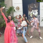 Sanjana Singh Instagram - It is amazing experience working with Golmaal film entire crew , I feel like family everyone is a very positive high energy, director Pon Kumaran sir , I feel blessed to work with him he is a such an amazing person with beautiful heart , mirchi Siva sir such a amazing person with so much positive energy it is amazing experience working with him, working with @actorjiiva sir once again it's really amazing experience, he is very kind nature with the positive energy @rajputpaayal she is a very talented and very beautiful person, @hope.tanya very spiritual , sarvan sir. Dop thank you sir for all the support which you did in shooting spot, a lot more to learn from you sir , our costume designer @suma.rana23 such a beautiful person with so much talent, she always make me look elegant and beautiful, panchu subbu sir, I really love his acting in this movie he is a very spiritual person I really like him so much, Yogi Babu sir such a beautiful nature , yugi sethu sir very happy to work with you sir you are so talented , lot more to learn from you sir , Ramesh kanna sir I am very big fan of you sir, he is very helpful nature , lot more to learn from him, best best experience, Golmaal film will rock
