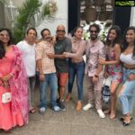 Sanjana Singh Instagram - It is amazing experience working with Golmaal film entire crew , I feel like family everyone is a very positive high energy, director Pon Kumaran sir , I feel blessed to work with him he is a such an amazing person with beautiful heart , mirchi Siva sir such a amazing person with so much positive energy it is amazing experience working with him, working with @actorjiiva sir once again it's really amazing experience, he is very kind nature with the positive energy @rajputpaayal she is a very talented and very beautiful person, @hope.tanya very spiritual , sarvan sir. Dop thank you sir for all the support which you did in shooting spot, a lot more to learn from you sir , our costume designer @suma.rana23 such a beautiful person with so much talent, she always make me look elegant and beautiful, panchu subbu sir, I really love his acting in this movie he is a very spiritual person I really like him so much, Yogi Babu sir such a beautiful nature , yugi sethu sir very happy to work with you sir you are so talented , lot more to learn from you sir , Ramesh kanna sir I am very big fan of you sir, he is very helpful nature , lot more to learn from him, best best experience, Golmaal film will rock