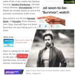 Sanjana Singh Instagram – In today’s social media world where everyday something or the other fake new are passing to all and spreading roomers across like a wave to millions of people, My name, fame & at the same time misguiding my fans that I’m a part of the show called “SURVIVOR”
I wold to tell everyone that this show Survivor has announced my name that I’ll be a part of there show, Let me tell everyone that I’m not a part of this show, I’m really not happy that this people are using my name. I would request the show people to correct the fake news. 
I hope that the channel and the show maker knows who all are a part of there team and who are not. @survivor_zeetamil