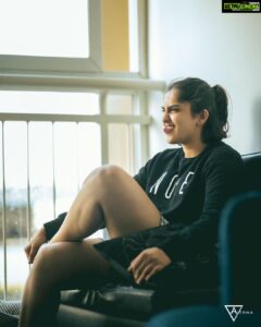 Sanusha Instagram - She lives in the moment. The moment lives in her. 
@navneeth_dinesh 📸
#she #is #magic #love #happy #peace #throwback #photoshoot #photooftheday #instagood