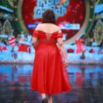 Sanusha Instagram - This pretty dress is by @jithu_themakeupartist Thank you Jithu for making me feel like a Cinderella 😍🥰 @@jinishphotogenic 📸☺️ #red #likeadream #cinderella #happiness #love #starmagic #christmastime #professional #works #jusgoforit #happy #peace 😌💃🏻❤️