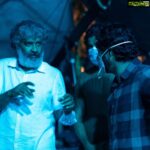 Sathish Krishnan Instagram - An indelible lifetime experience… with the master creator @ssrajamouli Garu #RRR @rrrmovie