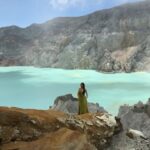 Sayyeshaa Saigal Instagram – Throwback to #Kaappaan song shoot at this breathtaking #volcano in #Indonesia ❤️ #worktakesmeplaces#beautiful#natural#nature#sulphur#dancing#song#shoot#makingmemories#unforgettable#lovemyjob#instavideo#instadaily#ijen Ijen