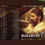 Sayyeshaa Saigal Instagram - #Magamuni releasing in the #USA today! Go catch the amazingly intense film now!!! Here’s the theatre list! 💃💃. @aryaoffl #excited#film#release#proudwife#support#intense#crime#thriller#drama#film#tamil#arya#love#incinemas#america