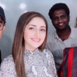 Sayyeshaa Saigal Instagram - Shoot diaries 🎬🎥❤️ @shhaheen @vipulbhagatmakeupandhair #workmode