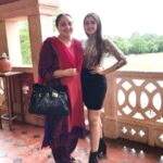 Sayyeshaa Saigal Instagram - No one can replace a mother! My mum has always and will continue to be my strongest pillar in life! She is the toughest shield protecting me! From my childhood, she has sat in every single dance class or training session with me even though her feet would get swollen just sitting in one place! Then came my movie career! From managing my work to making my costumes to accompanying me wherever I went...I would never ever be where I am without her! She travels with me to the toughest of locations, never complains and in fact tries to comfort me in every way! I remember her waking up at 4am in Austria to make soup for me everyday because it was so cold and I was shooting a song in a gown! The last picture is from my wedding preparation! My wedding was a one man effort. We did not have an event planner...it was all done by mum and she pulled off a super human effort. She’s sitting there at 2am packing my wedding cards all alone since I was busy shooting! Mum is irreplaceable in my life! Happy Mother’s Day! You deserve to be celebrated everyday! I love you! ❤️ @shhaheen #happymothersday#unconditionallove#mommyandme#instaphoto#memories#special#thankful#grateful#luckyme