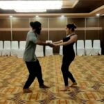 Sayyeshaa Saigal Instagram - The making of #NeenaadeNaa 💃 Wonderful times with @chinnilaljayaprakash master! ❤️ #yuvarathnaa#incinemasnow#love#dancing#rehearsals#makingvideo#memories#throwback#love#instavideo