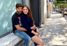 Sayyeshaa Saigal Instagram - Happy birthday to the man I proudly call mine! I love you forever! ❤️ @aryaoffl #husband#love#forever#birthday#makingmemories#instaphoto#us#proudwife