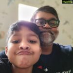 Selvaraghavan Instagram - Trying to make a duck face ! Obviously my son wins !: @gitanjaliselvaraghavan