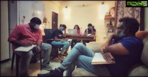 Selvaraghavan Instagram - Script reading 😍😍😎😎
Pic courtesy @krishna.arvind
