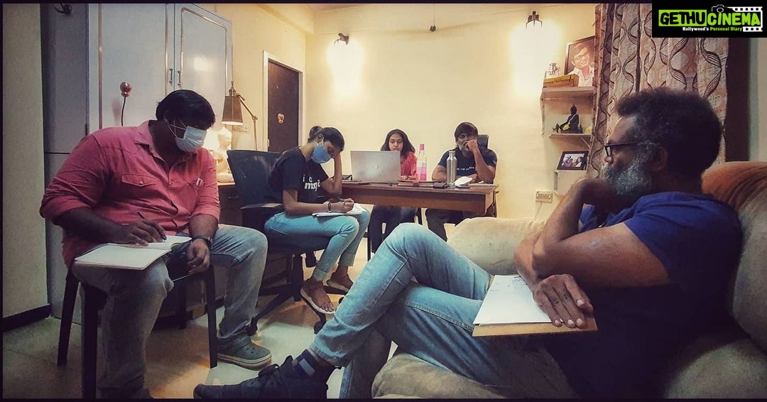 Selvaraghavan - 40.6K Likes - Script reading 😍😍😎😎
Pic courtesy @krishna.arvind