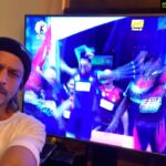 Shah Rukh Khan Instagram - Ami TKR we rule. Awesome display boys...u make us proud, happy and make us party even without a crowd. Love u team. @tkriders @simmo54 and my fav @dmbravo46 well done @kieron.pollard55 & my man @djbravo47 love you how many now4!!! @bazmccullum42 come to IPL lov u. Thank you Trinidad & Tobago and the @cplt20 for the tournament. @gototnt