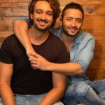 Shaheer Sheikh Instagram - Shot with @sourabhraaj.jain after yearsss… and I’m so happy that the camaraderie and madness is still intact! Here’s to always having each other’s back. Hope to see u sooner this time. ❤️❤️🤗