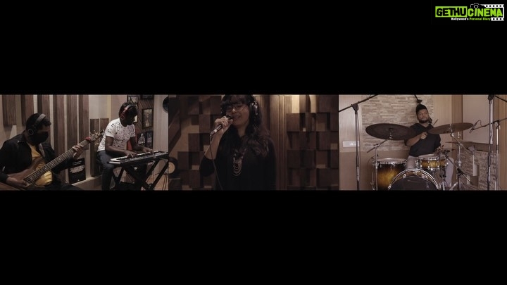 Shakthisree Gopalan Instagram - Here is a glimpse of our live cover of the iconic #Naima composed by the great #JohnColtrane that we released yesterday in celebration of #InternationalJazzDay2021. Big love to these incredibly gifted dear friends who have put in their love and magic that has made this jam session of ours super special - huge shout out to @shyambenjamin on keys @never_wanted_to_be_on_insta on bass @davidthejoseph on Drums @tobsgarage for mix,master and video edit @davidweston @jasonki and @tobsgarage for capturing this session on video @mani_the_ratnam and @tobsgarage for capturing the audio. Recorded live at @krimsonavenuestudios #Chennai. Please do check out the full video out on YouTube. ♥️You can find the link in my Bio♥️ Please take care and stay safe. Peace out.🖖🏽 . . #jazz #jazzstandard #naima #livejam #livejazz #jazztrio #internationaljazzday #jazzappreciationmonth
