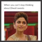 Shamita Shetty Instagram - Do you have a sweet tooth?? 🍨🍭🍬 . . . . . . @colorstv @voot @endemolshineind #ShamitaShetty #Biggboss15 #diwali #festivevibes #diwalisweets #mithai #Festival #weekendkavaar #weekend #gorgeous #Queen #Shamitaistheboss #Shamitastribe #Teamss