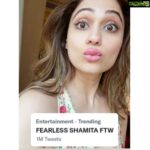 Shamita Shetty Instagram – A big hug and lot’s of love to the strong and invincible #ShamitasTribe. 

Today as we create history with 1million tweets, blessed to see such love pouring for #ShamitaShetty from all across the world. 

Thank you to each one of you who’s been a part of the journey let’s keep the spirits high and get the trophy home🏆 ❤
#TeamSS

#ShamitaShetty #Queen  #ShamitaIsTheBoss #dhakad  #ShamitaForTheWin #warrior  #ShamitasTribe #BiggBoss #BiggBoss15 #TeamSS