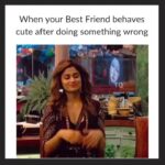 Shamita Shetty Instagram – Does your bestie make the puppy face?🐶
.
.
.
.
.
#ShamitaShetty #Biggboss15 #queen #bestfriend #meme #funny #BB15 #moments #lifeinBB15 #shamitaistheboss #Shamitastribe #Teamss