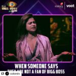 Shamita Shetty Instagram - #Repost ・・・ *Unsubscribes to their friendship* 😝 Dekhiye #BiggBoss15 tonight at 10:30 PM only on #Colors. Catch it before TV on @vootselect. #BB15 @shamitashetty_official